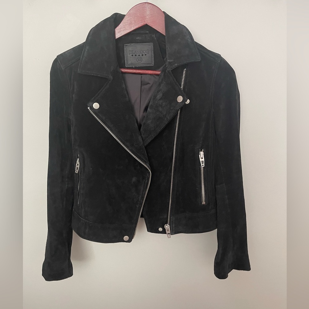 Blank NYC black Suede Jacket